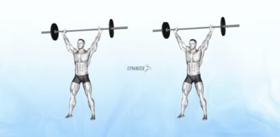 Barbell Overhead Shrug